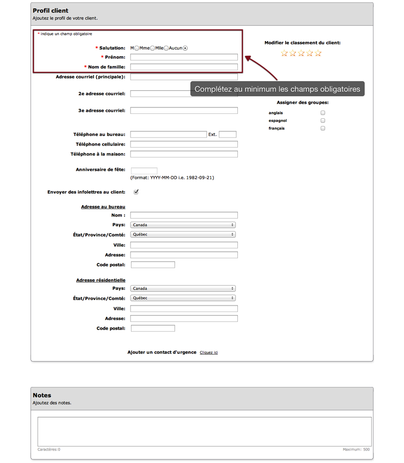 logiciel gestion de client